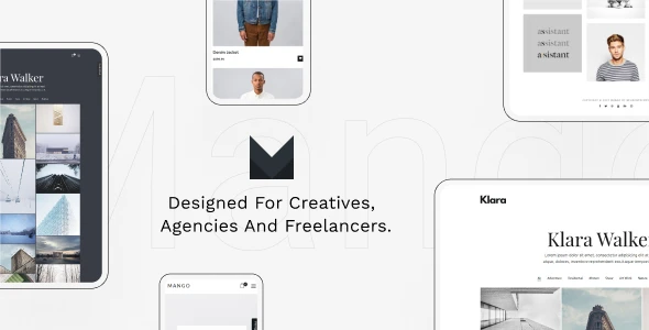 Mango – Portfolio WordPress Theme for Creatives